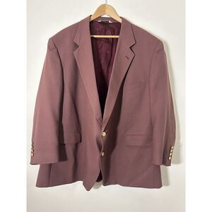 Palm Beach Exclusively for Hajjar's Mens Sport Coat Blazer Suit Jacket 2 Button